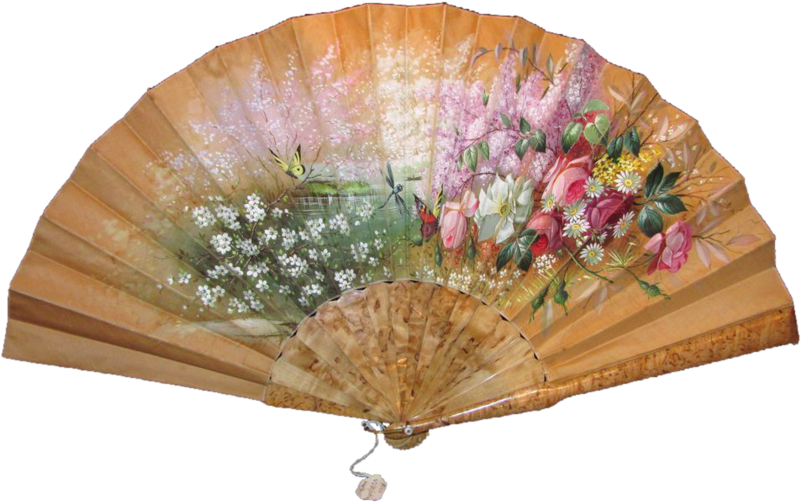 Antique Tiffany Hand Painted - Wood (800x800), Png Download