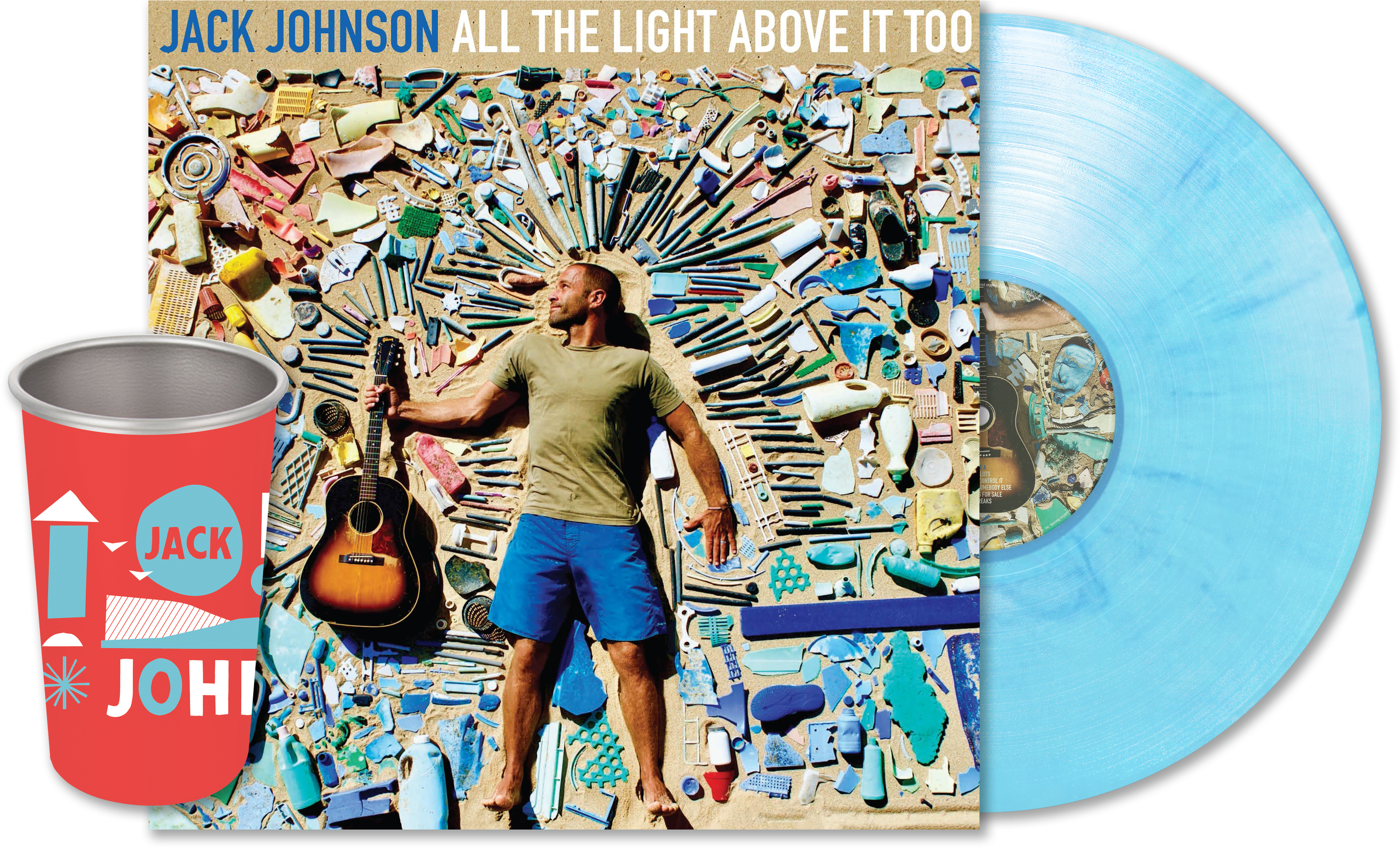 If You Prefer Digital Music But Have A Hankering For - Jack Johnson All The Light Above It Too (3492x2105), Png Download