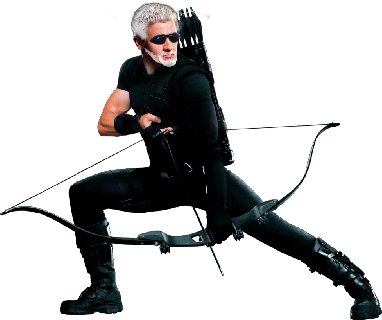 Old Man Png - Captain America Civil War Hawkeye (768x960), Png Download