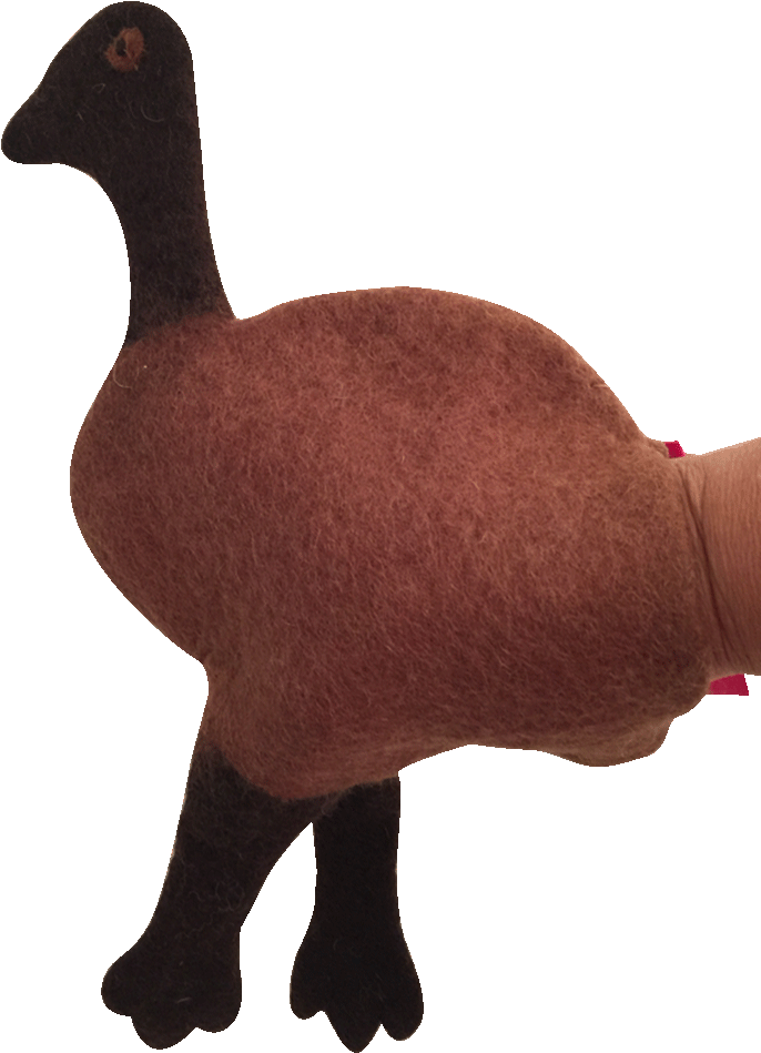 Emu Hand Puppet - Duck (1000x1000), Png Download