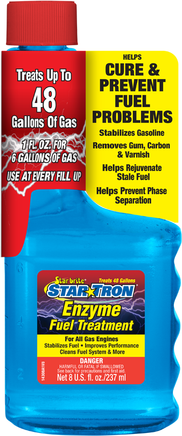 14308 - Star Tron Star Brite Canada 8 Oz (375x900), Png Download
