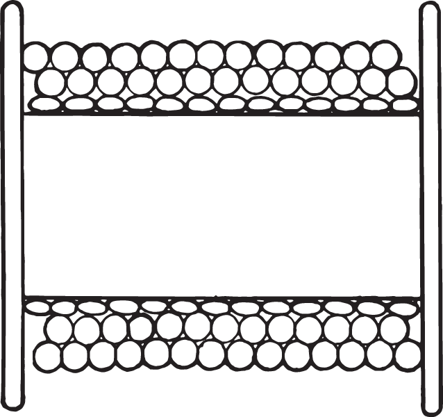 Drum - Multiple Layers - Stencil Sarang Tawon (638x600), Png Download