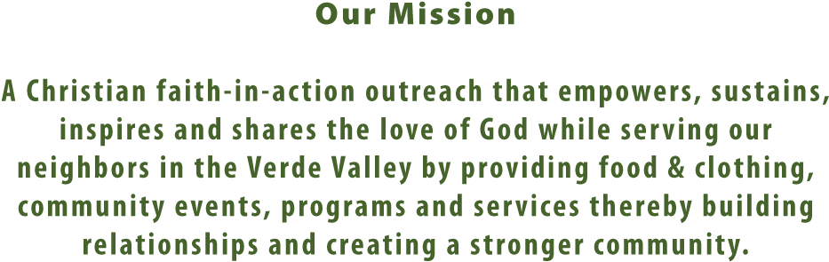 The Old Town Mission Has Been Serving The Entire Verde - Printing (1000x350), Png Download