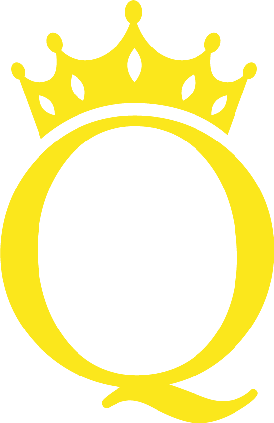 Q With A Crown (898x900), Png Download