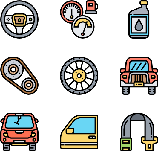 Car Parts (600x564), Png Download