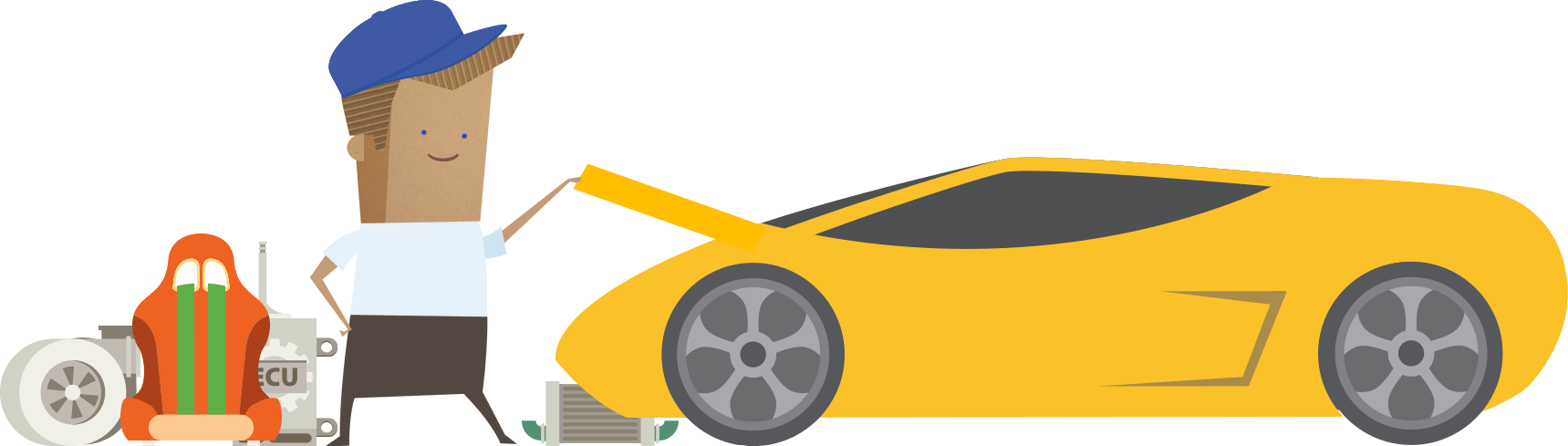 Online Couriers For Car Parts Resellers And Distributors (1719x489), Png Download