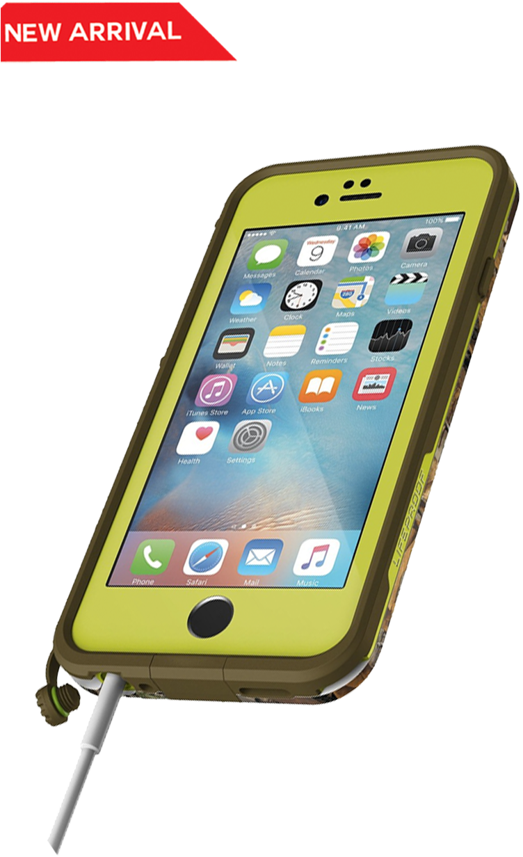 Lifeproof Fre Realtree For Iphone 6 / 6s Waterproof - Iphone (1241x1240), Png Download