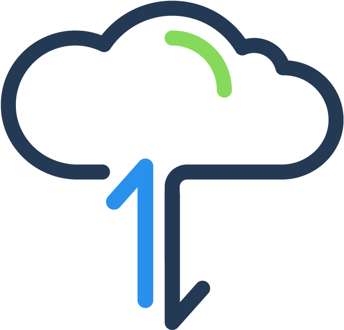 Cloud Hosting (801x800), Png Download