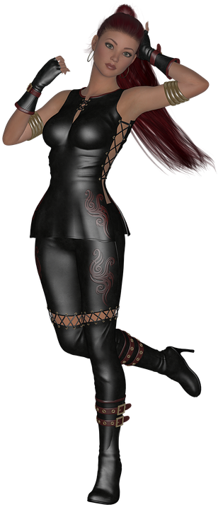 Women, Warrior, Pretty, Combat, Png, 3d - 3d Women Png (514x720), Png Download