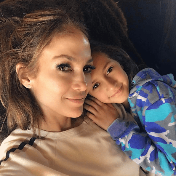 3207670 Jennifer Lopez Avec Sa Fille Emme Alias Opengraph - Limitless Jennifer Lopez Daughter (1200x630), Png Download