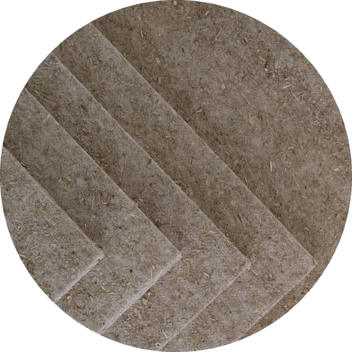Hanfdämmung Panel - Circle (700x700), Png Download