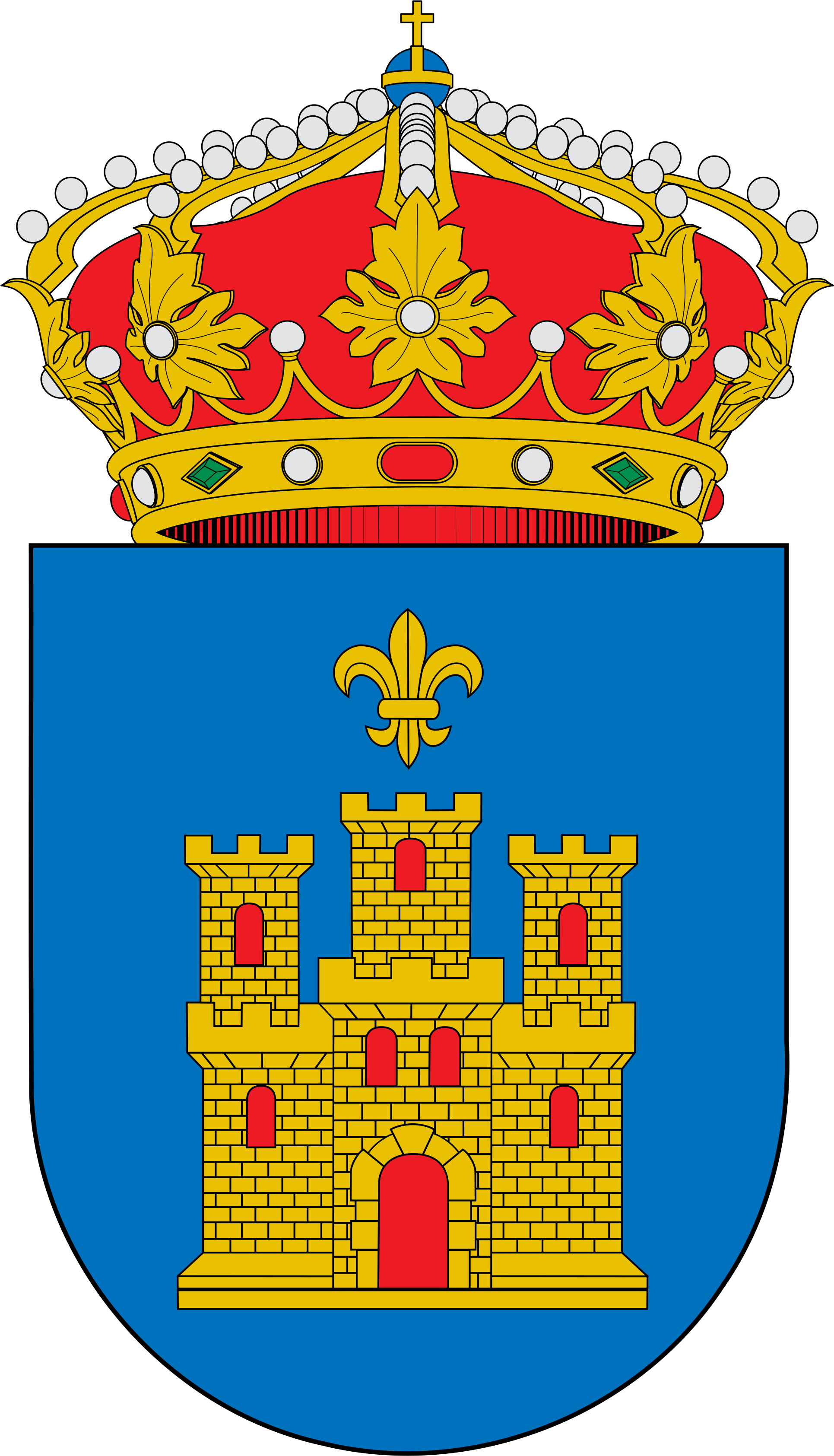 Open - Escudo Cendejas (2000x3421), Png Download