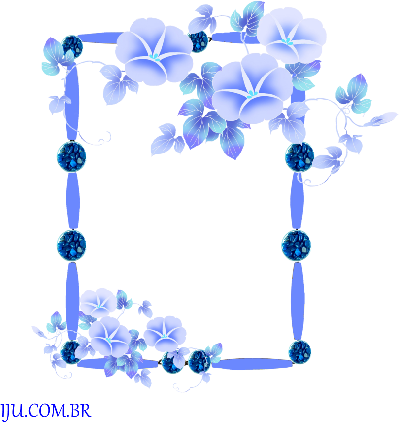 Molduras Para Fotos - Morning Glory (900x930), Png Download