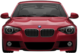 Bmw 1 Series'11 By Lander Ameztoy - Bmw 320 (1004x373), Png Download