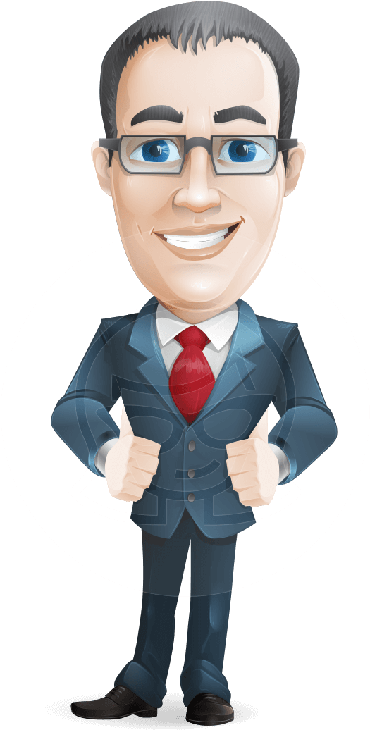 Thomas Stock - Middle Age Man Cartoon (612x1060), Png Download
