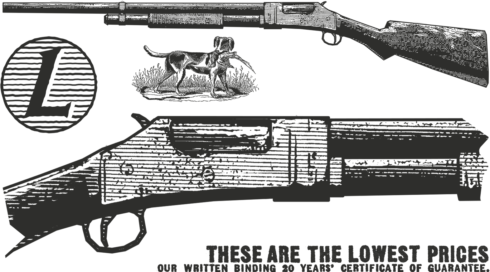 Pump-action Shotgun - Firearm (1570x883), Png Download