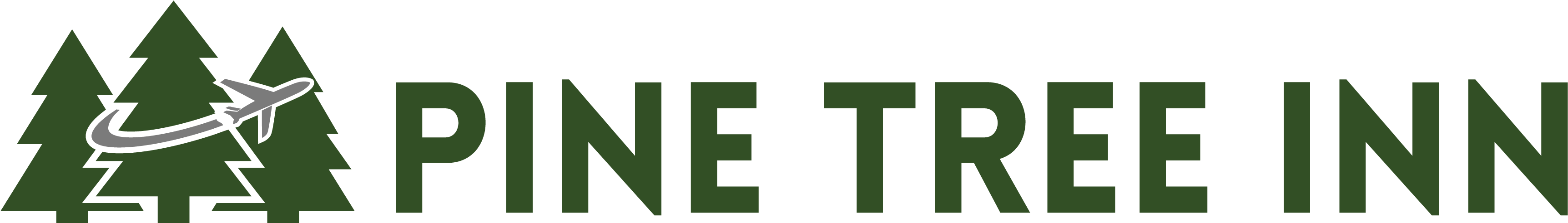 Pine Tree Inn - Parallel (3884x835), Png Download