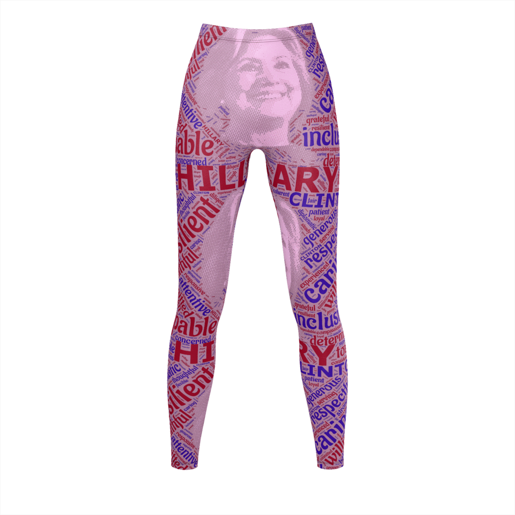 Hilary Clinton Leggings - Leggings (1024x1024), Png Download