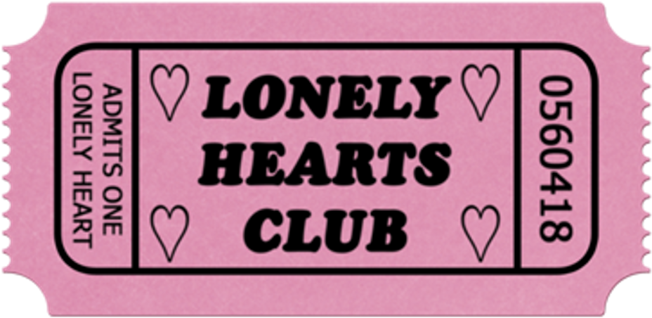 Png Edit Freetoedit Tumblr Overlay Lonely Hearts - Lonely Hearts Club Logo (1024x1024), Png Download