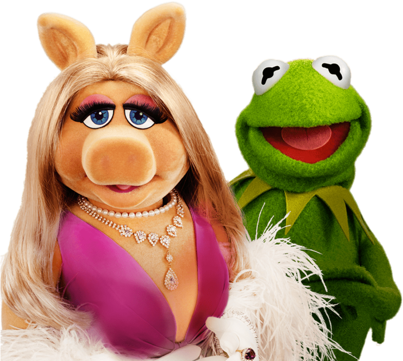 Miss Piggy And Kermit The Frog - Kermit And Miss Piggy Png (800x821), Png Download