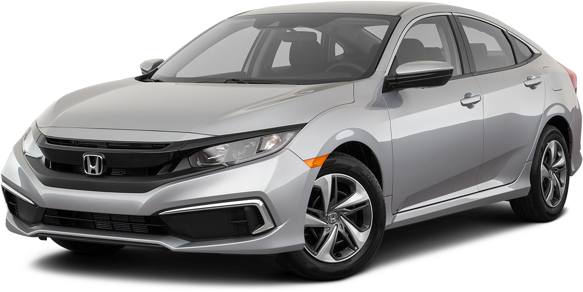 2019 Honda Civic - Toyota Corolla 2016 S Silver (1280x902), Png Download