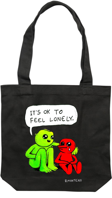 Lonely / Tote Bag - Tote Bag (1024x1024), Png Download