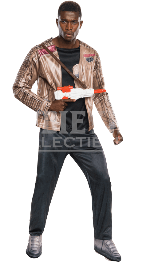 Force Awakens Deluxe Adult Finn Costume - Star Wars Costumes Men (850x850), Png Download