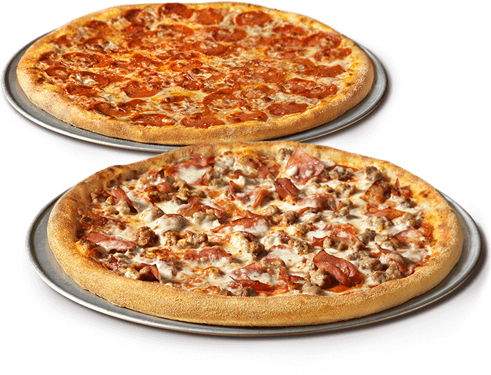 $10 - - Two Pizza Transparent (720x720), Png Download