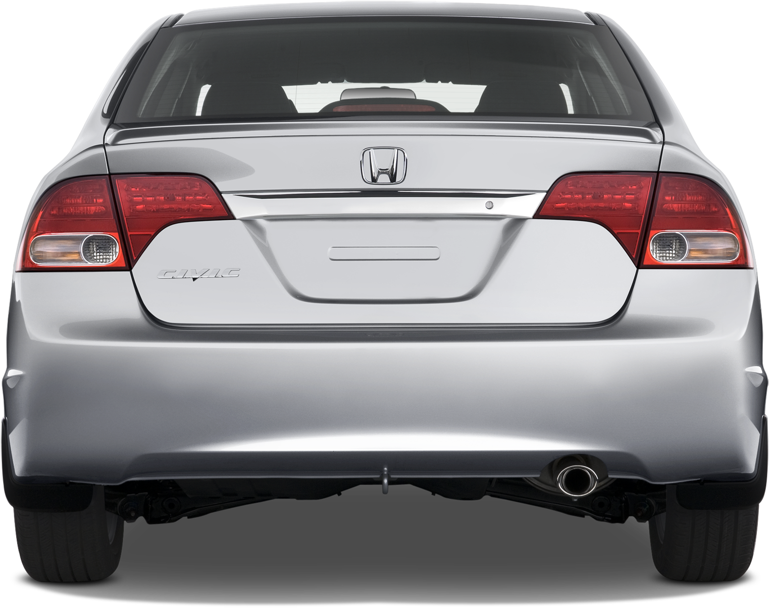 49 - - 2010 Honda Civic Back (2048x1360), Png Download