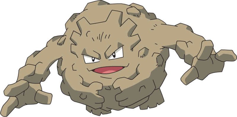 112kib, 800x396, 3htdnd0 - Pokemon Graveler (800x396), Png Download