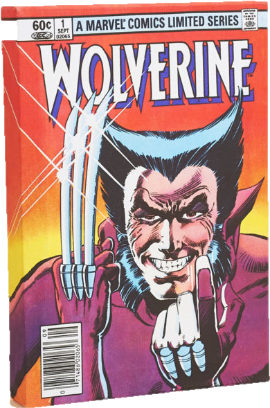 Geek Fuel Exp Vol - Wolverine Mutton Chops Comic (733x733), Png Download