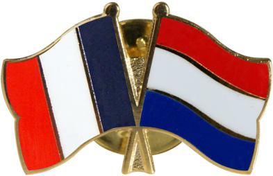 Netherlands Friendship Flag Pin, Badge - Crest (1500x997), Png Download