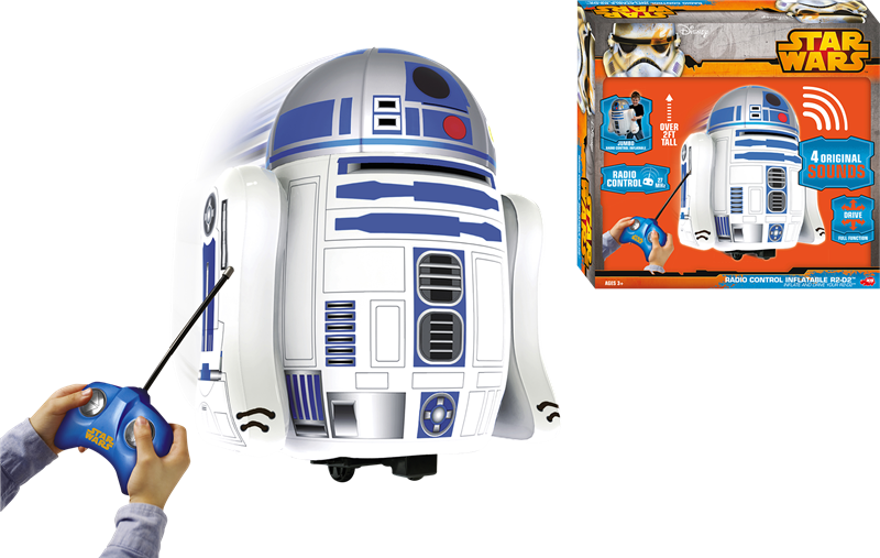 Radiostyrt R2-d2 - Star Wars Inflatables R2d2 (800x507), Png Download