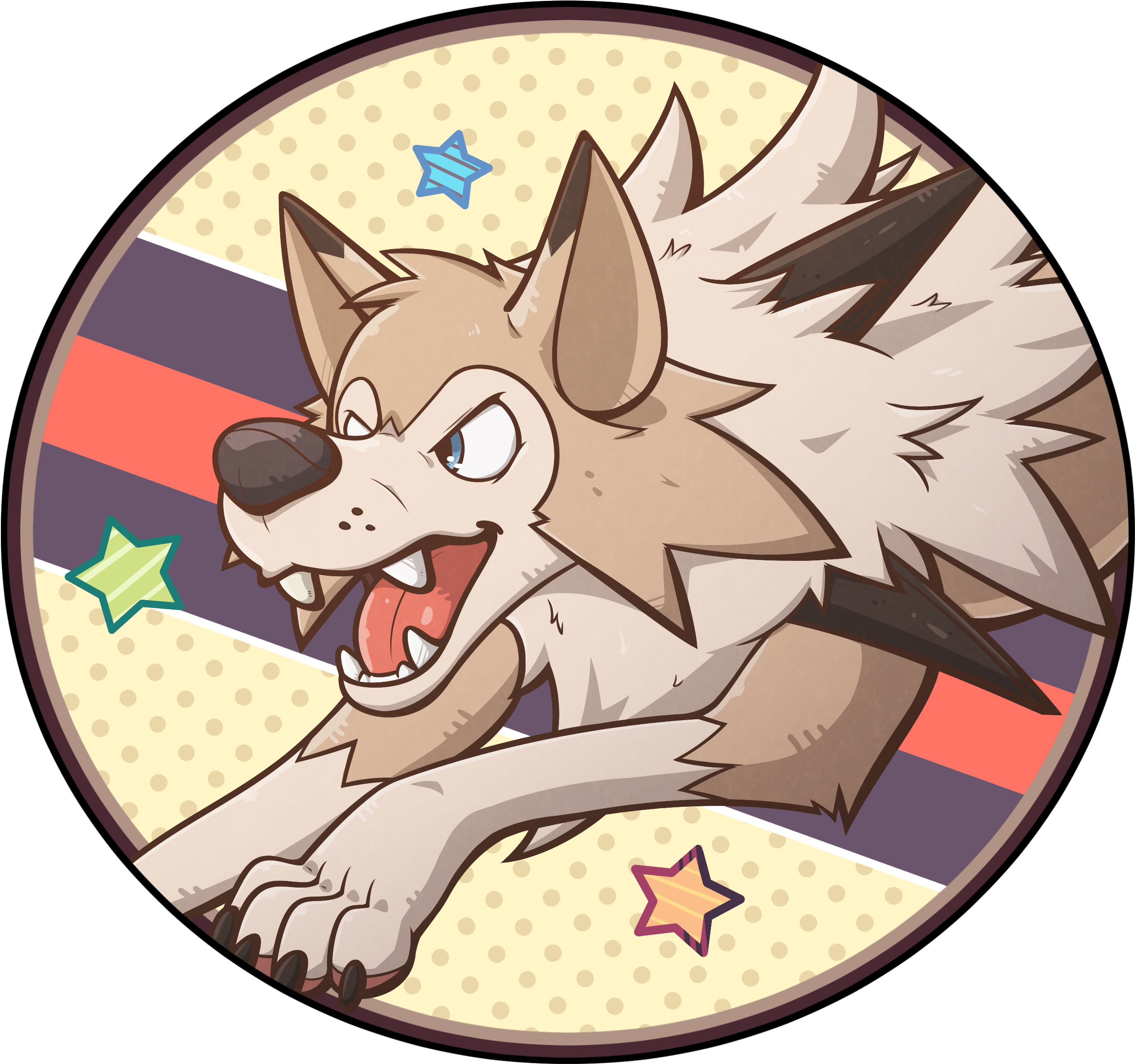 Pokemon Icon Lycanroc - Free Pokemon Icon (2581x2450), Png Download