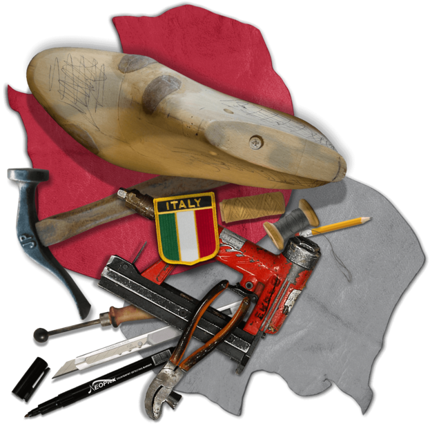 All Custom Shoes Are Handmade By Master Italian Craftsman - Metalworking Hand Tool (623x617), Png Download