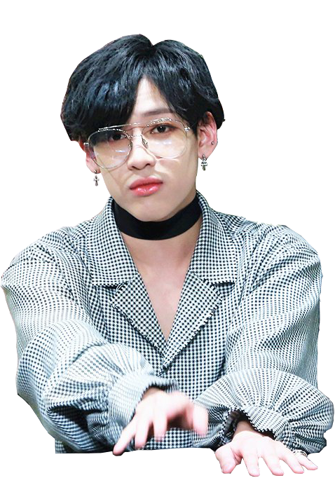 38 Images About ↬ ᴋᴘᴏᴘ ᴘɴɢ ✨ On We Heart It - Got7 With Glasses Bambam (1000x770), Png Download