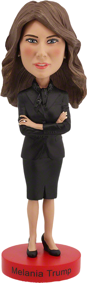 Melania Trump Standard Edition Bobblehead - Bobble Head (505x1000), Png Download