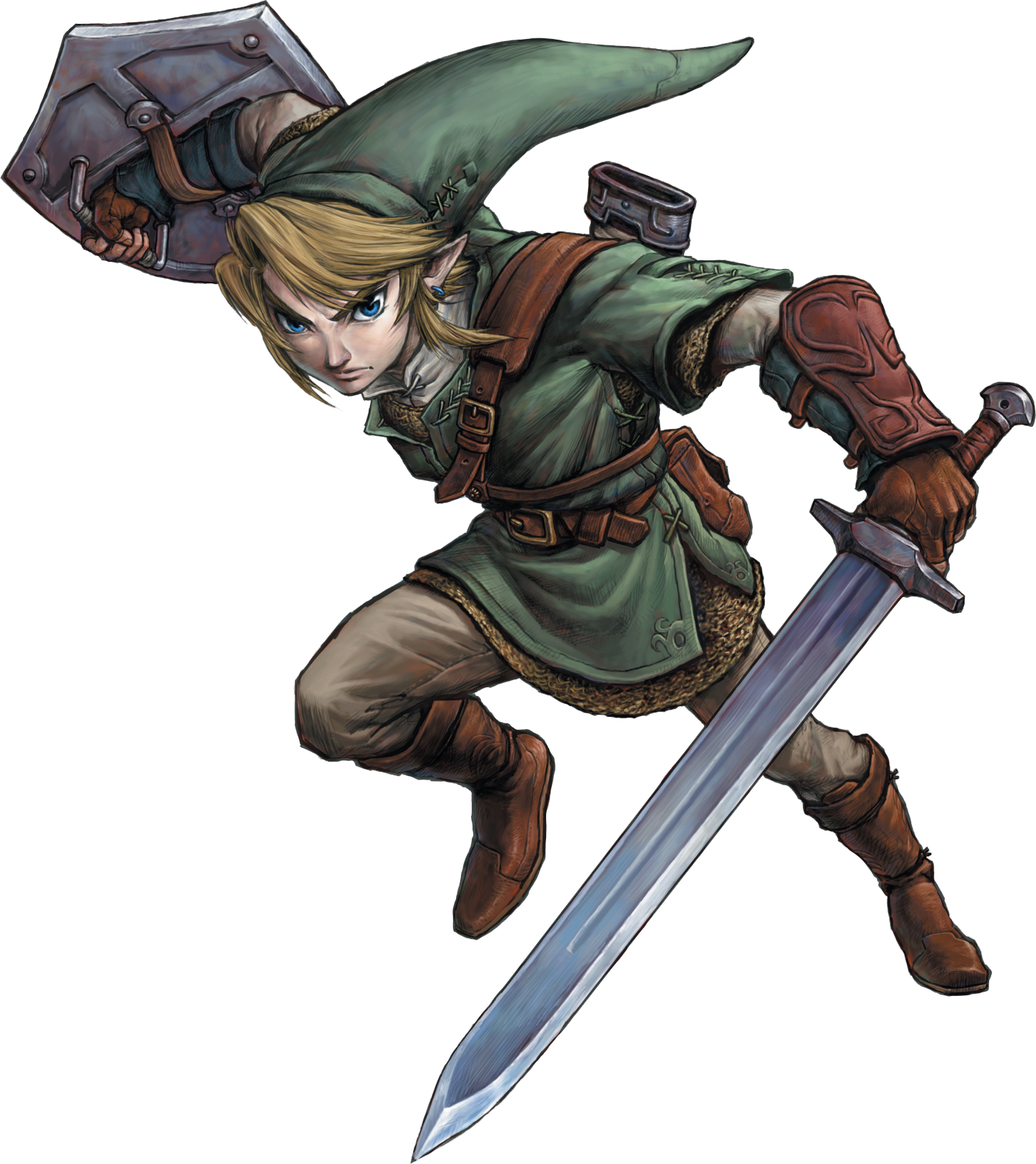 La Légende De Zelda Fond D'écran Containing A Claymore, - Zelda Twilight Princess Link (1436x1614), Png Download