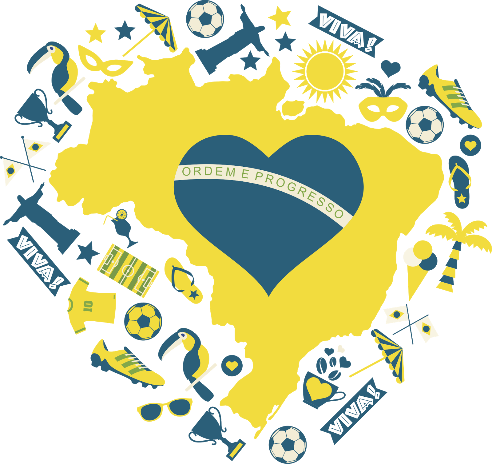 Brasil Png - Brasil Brazil (1600x1509), Png Download