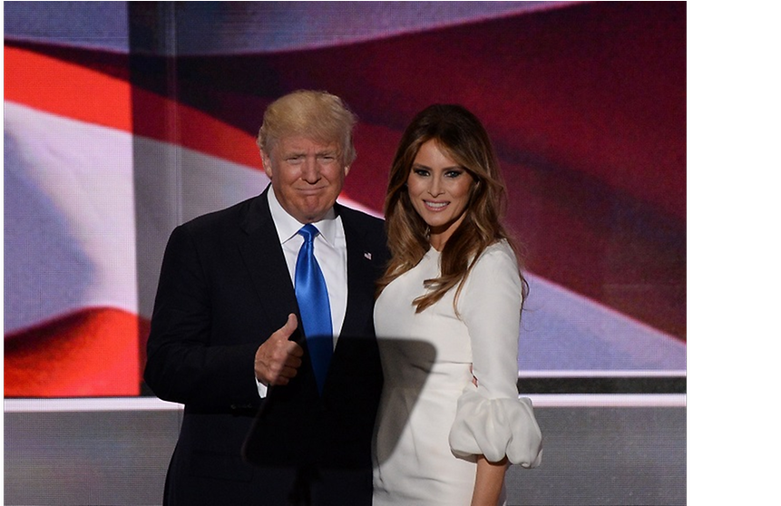 Melania Trump Prime-time Debut Tarnished By Plagiarism - Mulher Do Presidente Dos Estados Unidos (991x557), Png Download