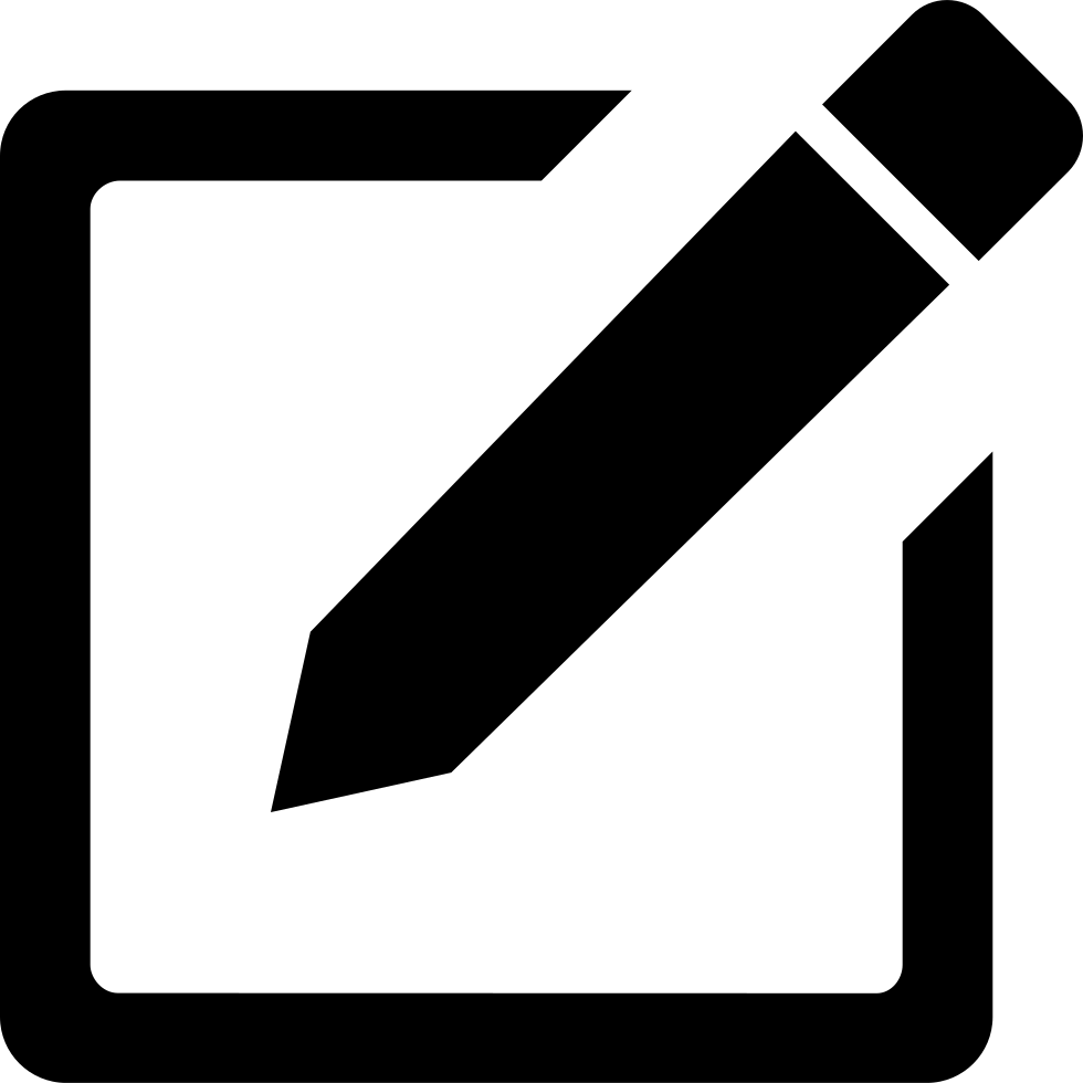 Administration Svg Png Icon Free Download 421851 Onlinewebfonts - Edit Blue Icon Png (980x980), Png Download