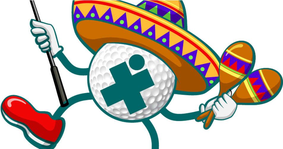 Silent Auction Group Fundraiser Tickets Sat Jun - Golf Ball With Sombrero (1000x500), Png Download