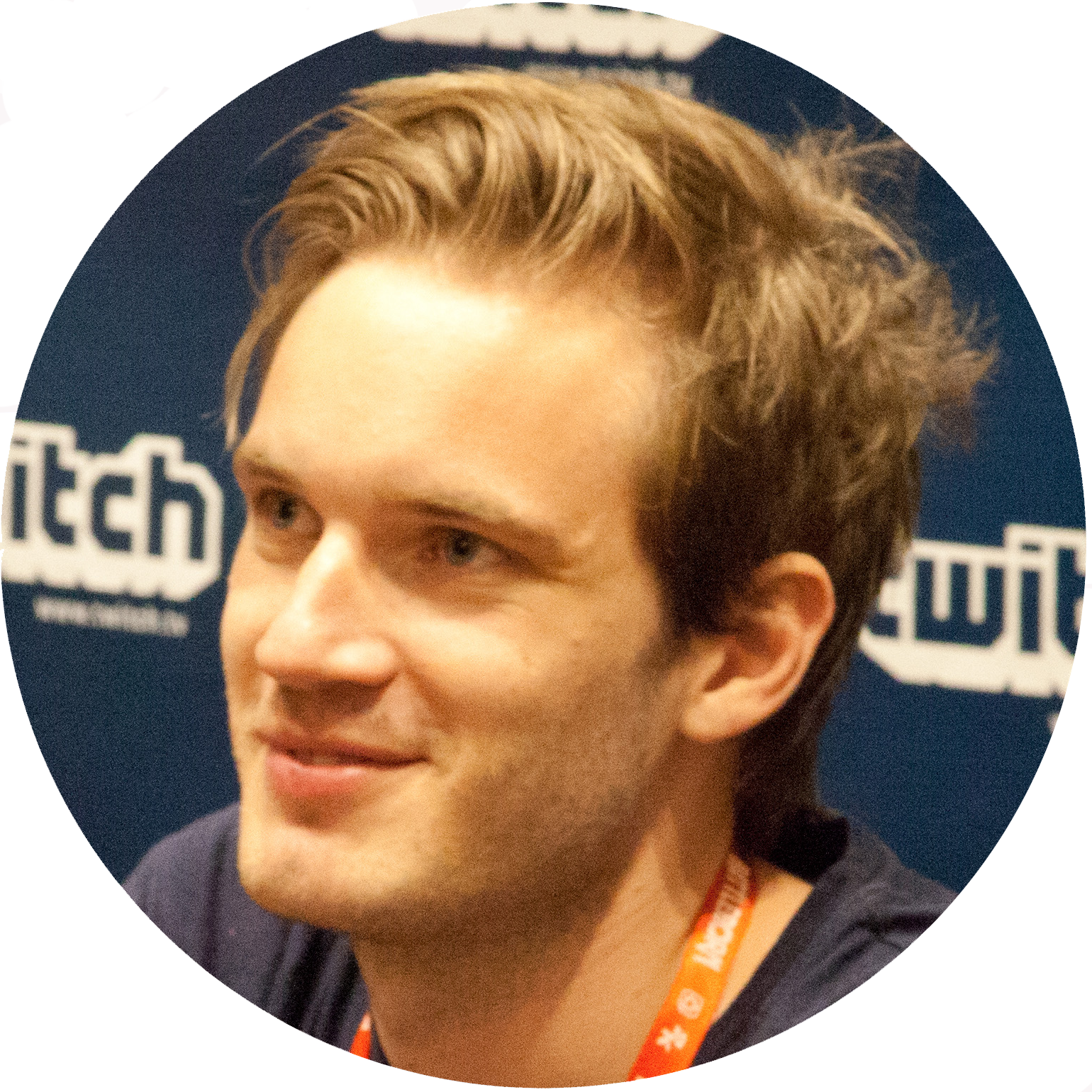 Pewdiepie Or Felix Kjellberg, One Of Most Subscribed - Pew Die Pie (1540x1540), Png Download