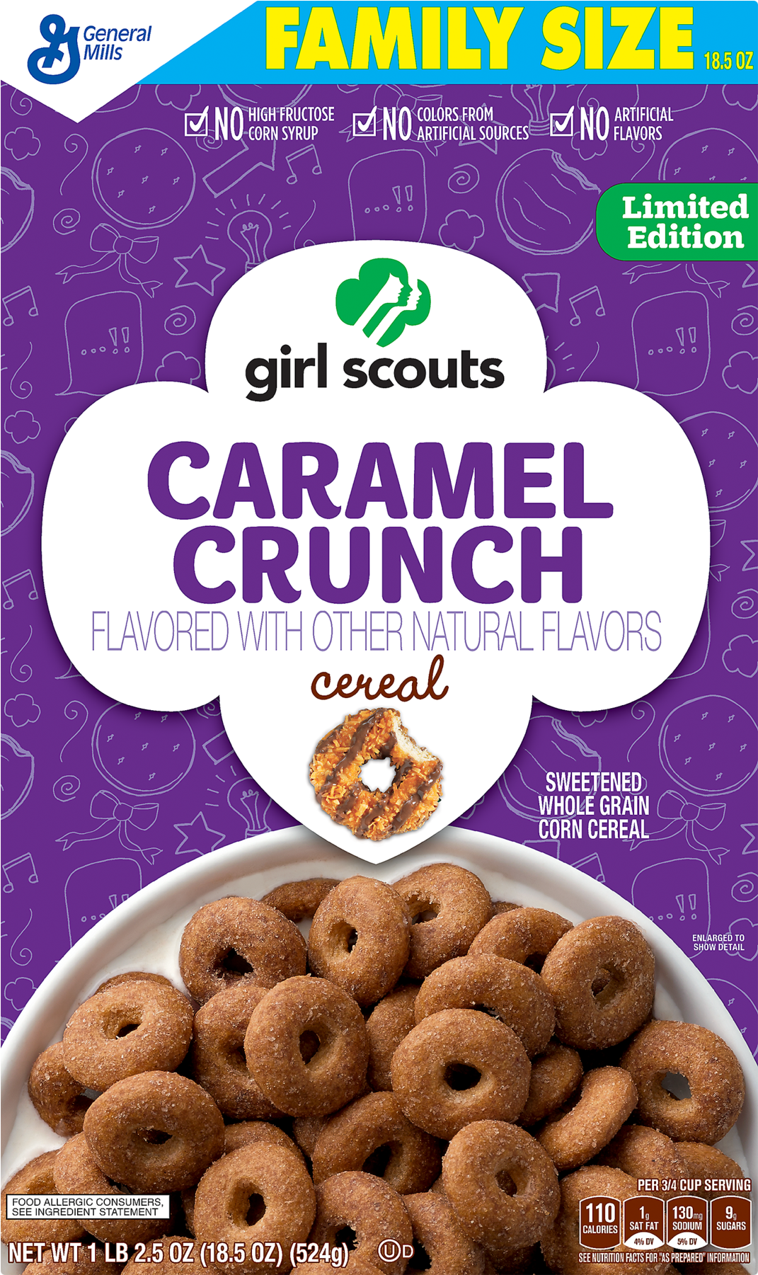 Girl Scout Cookie Cereal (1800x1800), Png Download