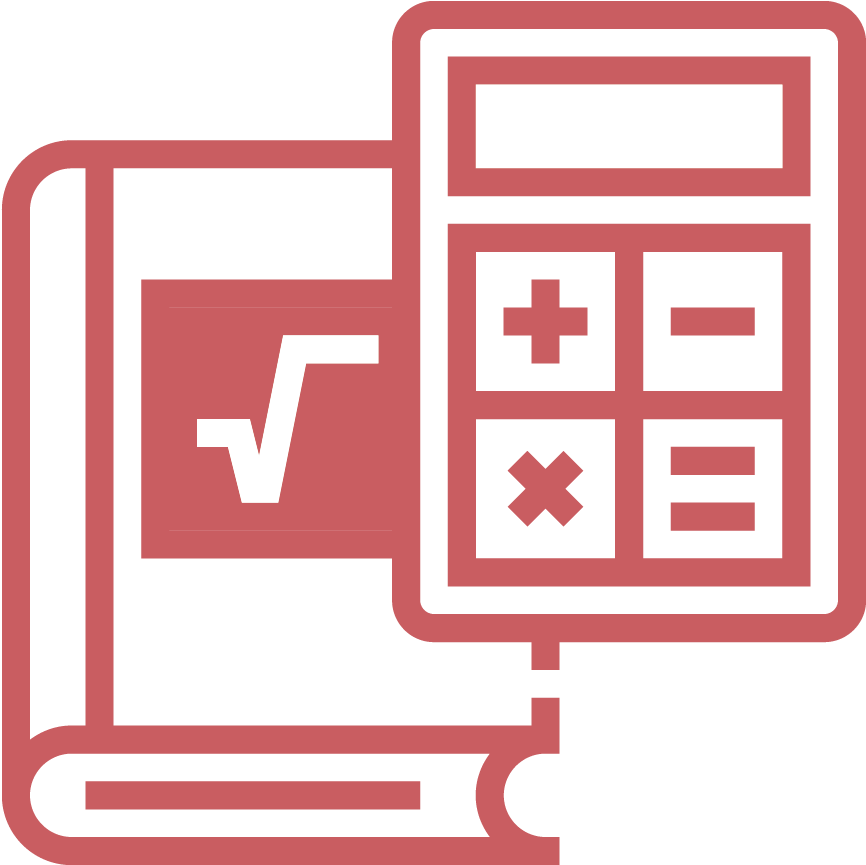 Algebra - Calculator Money Icon (960x960), Png Download
