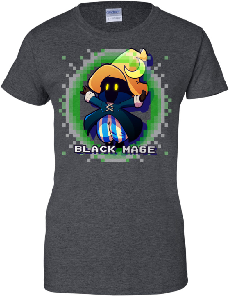 Black Mage T Shirt & Hoodie - Wonder Woman Christian Shirts (1024x1024), Png Download