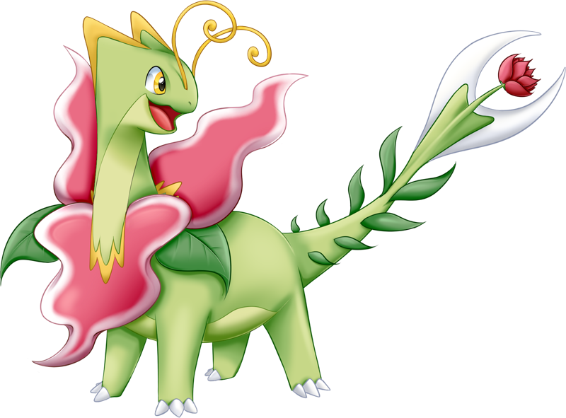 33,730,000 Exp - Mega Meganium (800x591), Png Download