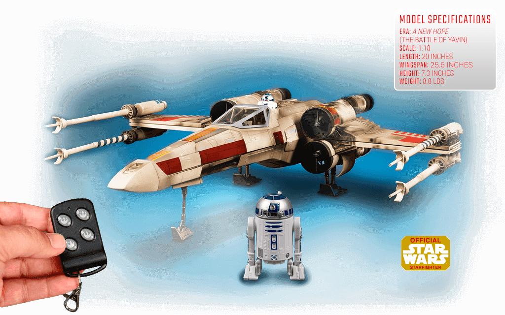 Your Star Wars X Wing Model Comes In - Star Wars (1024x640), Png Download