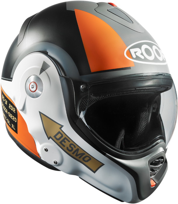 Roof Desmo Helmet Roof Desmo Motorcycle Helmet Specification - Motorradhelm Pilot (800x800), Png Download