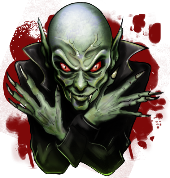 10 Symbol Nosferatu Bloodsuckers Thumbnail - Blood Suckers Online Slot (549x574), Png Download